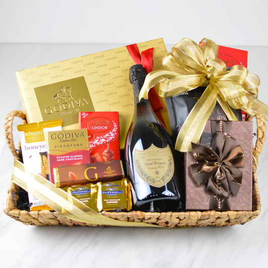 Gift Baskets with Fine Wine by Jocelyn & Co.