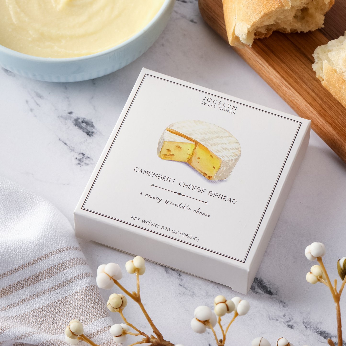 Private Label Packaging Only for Camembert Cheese-500