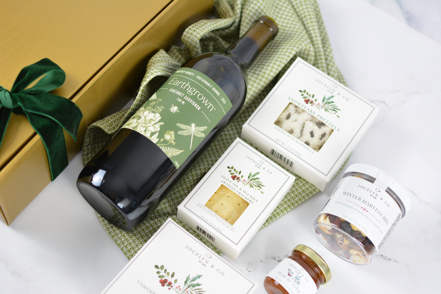 Cabernet Cheer – Holiday Wine & Charcuterie Set