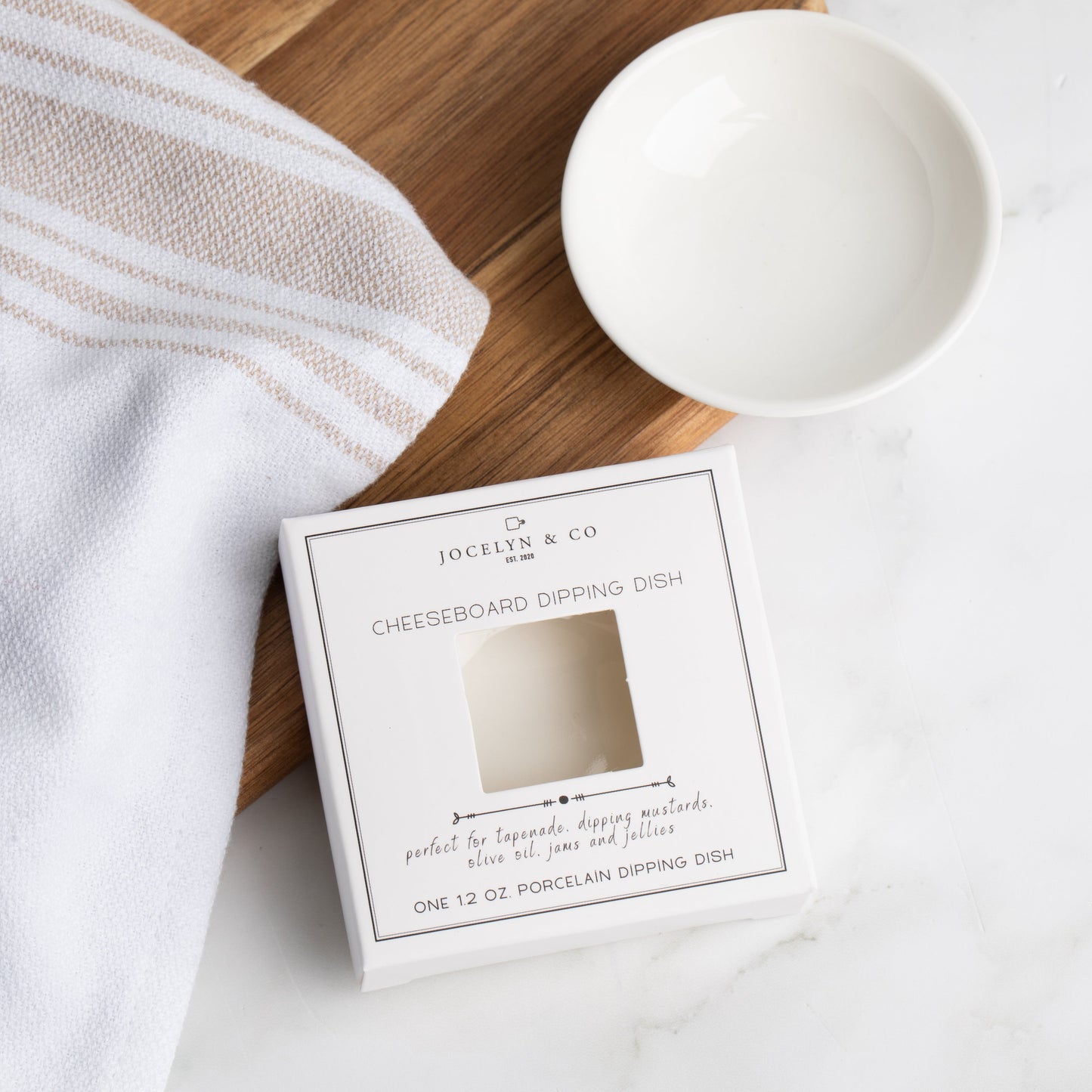 Private Label Packaging Only for Cheeseboard Dipping Dish-500