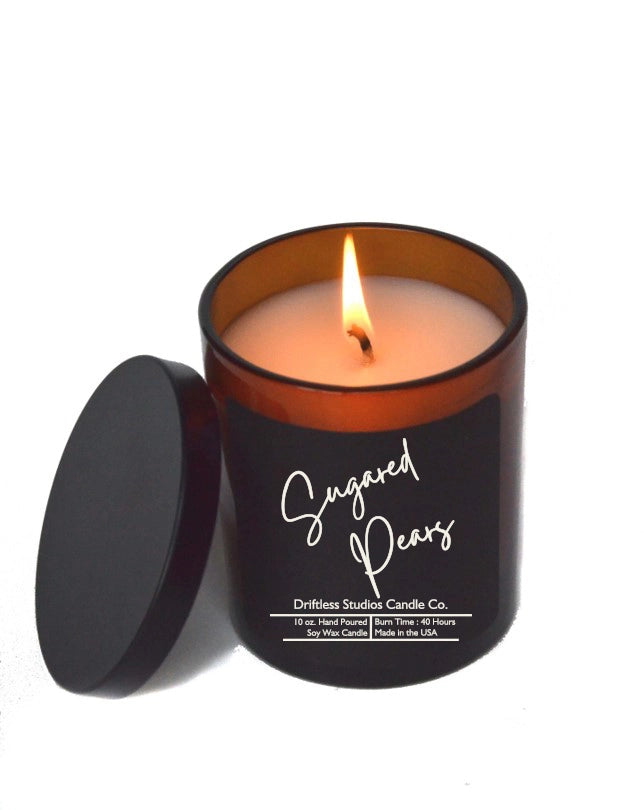 Sugared Pears Soy Candle -10oz