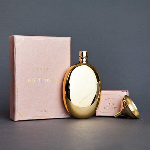 Odeme Gold Flask Pink Box