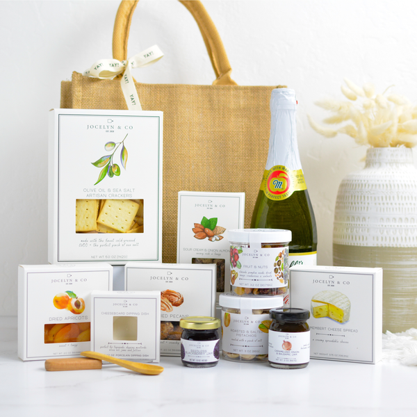 Jocelyn & Co. YAY! Celebration Gift — generously curated joyful assortment in luxe signature gift packaging
