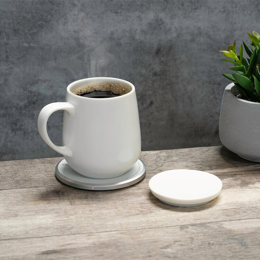 Ui Self Heating Mug Set - Jasmine White