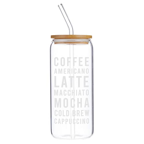 Espresso Macchiato Iced Coffee Glass