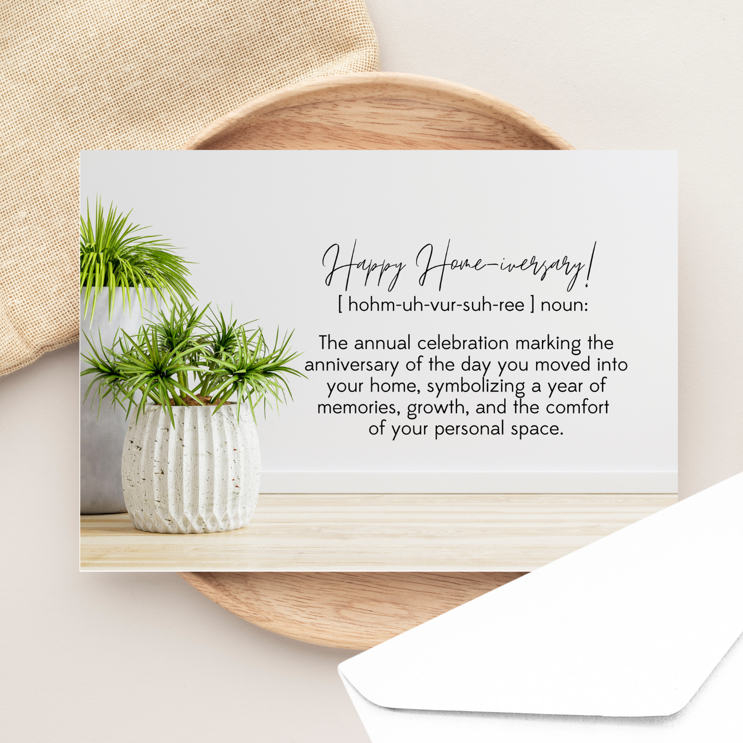 Happy Homeiversary Card