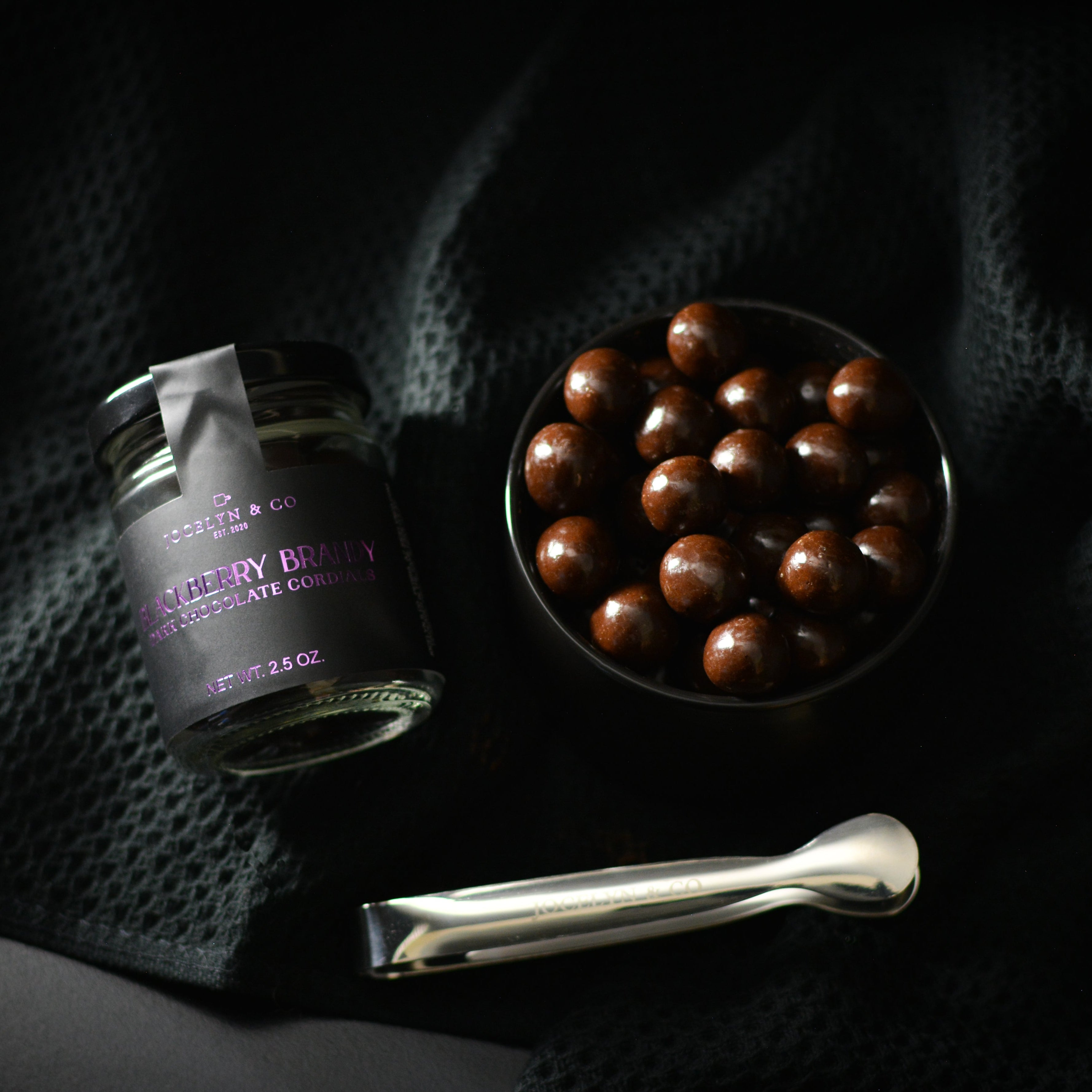 Blackberry Brandy Cordials