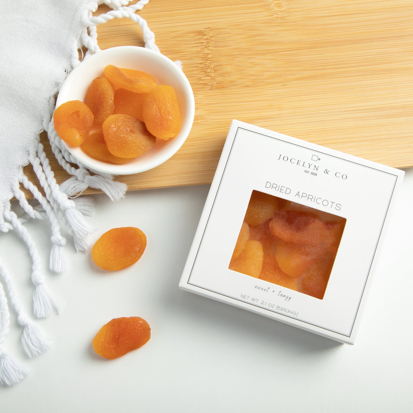 Private Label Packaging Only for Dried Apricots Box-500