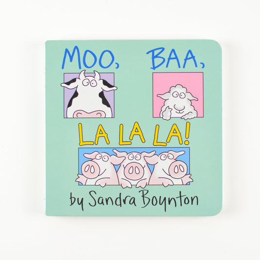 MOO, BAA. LALALA! Baby Book