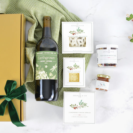 Cabernet Cheer – Holiday Wine & Charcuterie Set