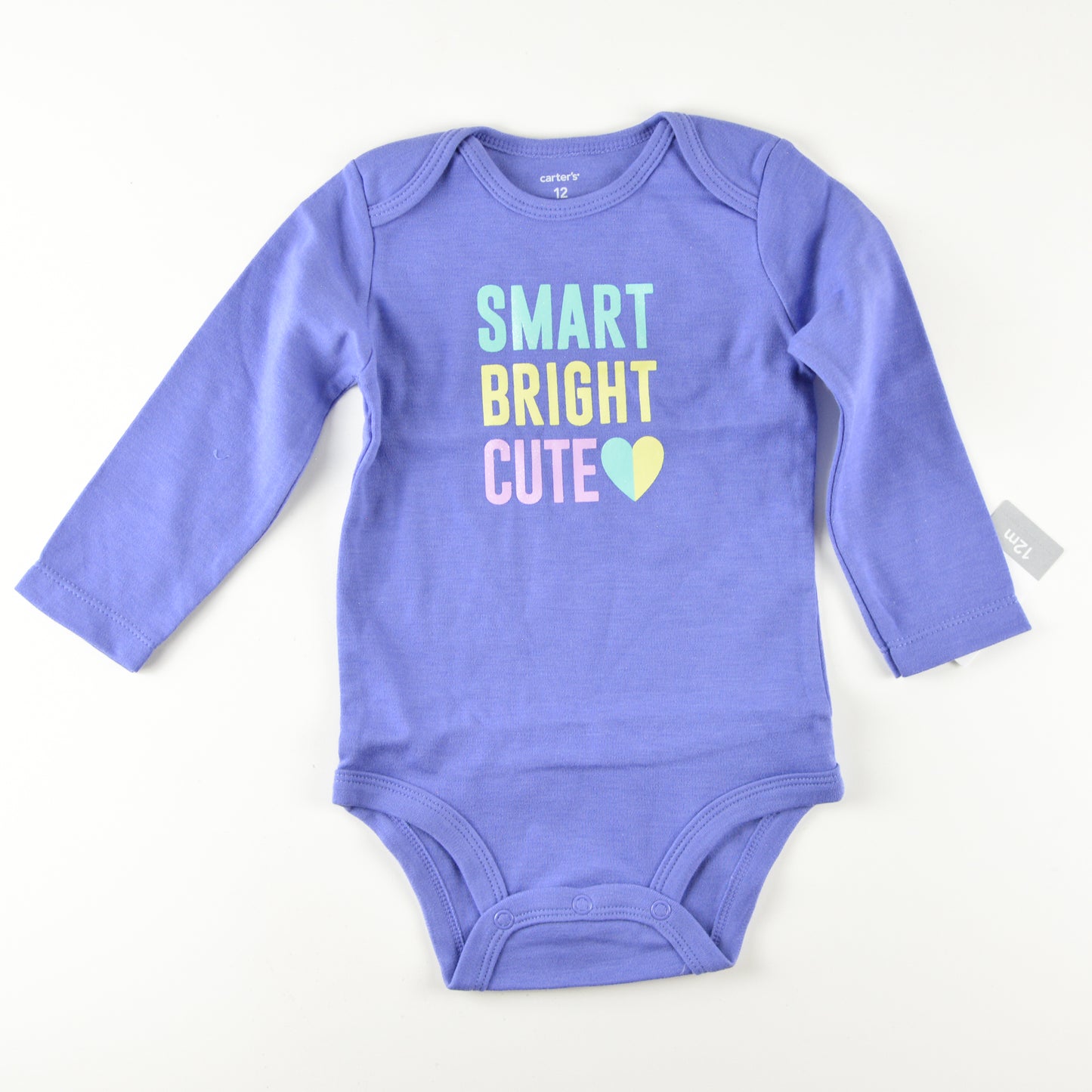 Smart Bright Cute Onesie 12 meses