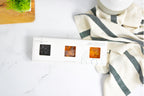 Jocelyn & Co. Sweet Dried Fruits Pairing Set with artisan dried fruits styled for wine pairing presentation