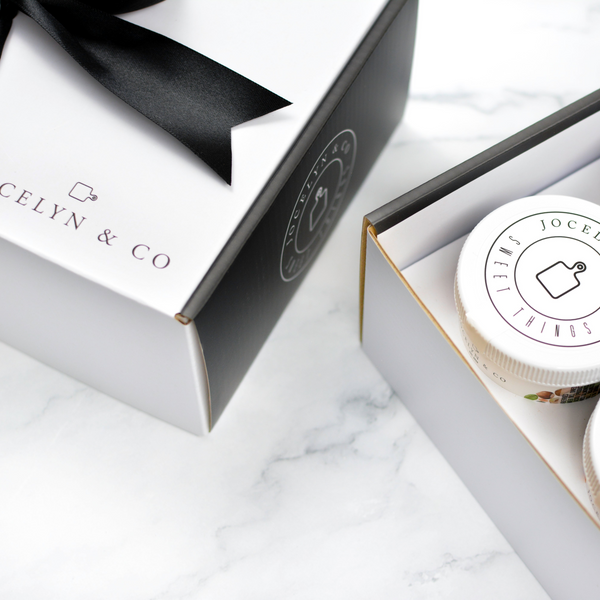 Jocelyn & Co. Fruit & Nuts Gift Box packaging