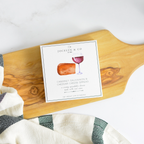 Jocelyn & Co. Cabernet Sauvignon Cheddar Cheese Spread in luxe signature box packaging