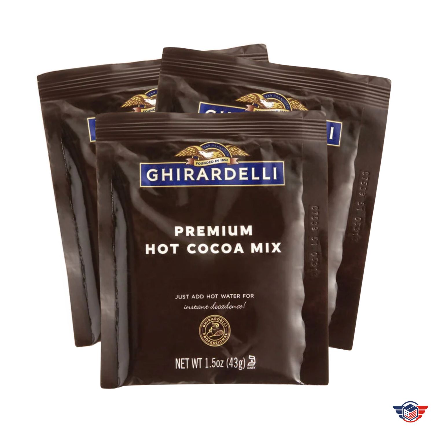 Ghirardelli Hot Cocoa - Set of 3 - Hero Care Packages