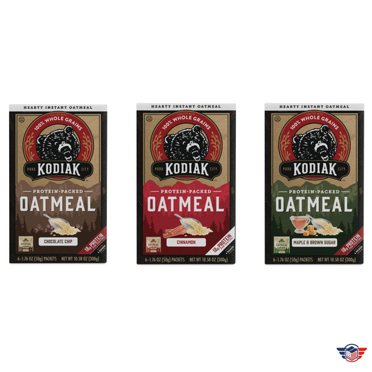 Protein-Packed Oatmeal - Three Flavors - Hero Care Packages