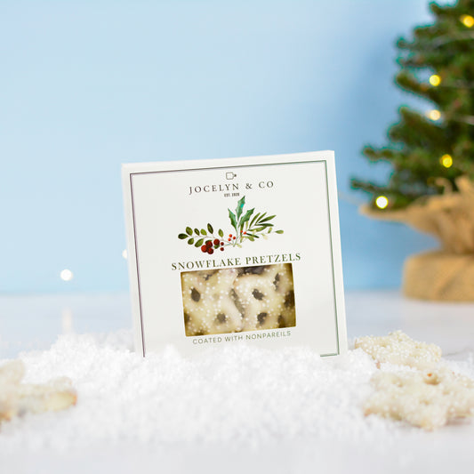 Wholesale Snowflake Pretzels - Ships 10/25