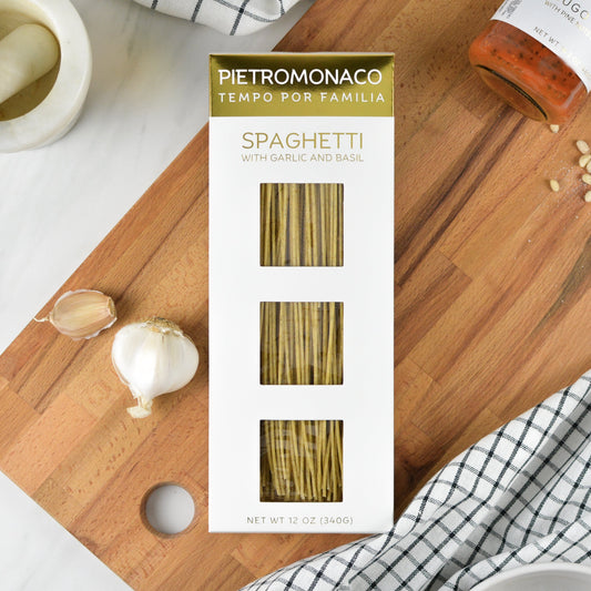 Private Label Garlic & Basil Spaghetti-500