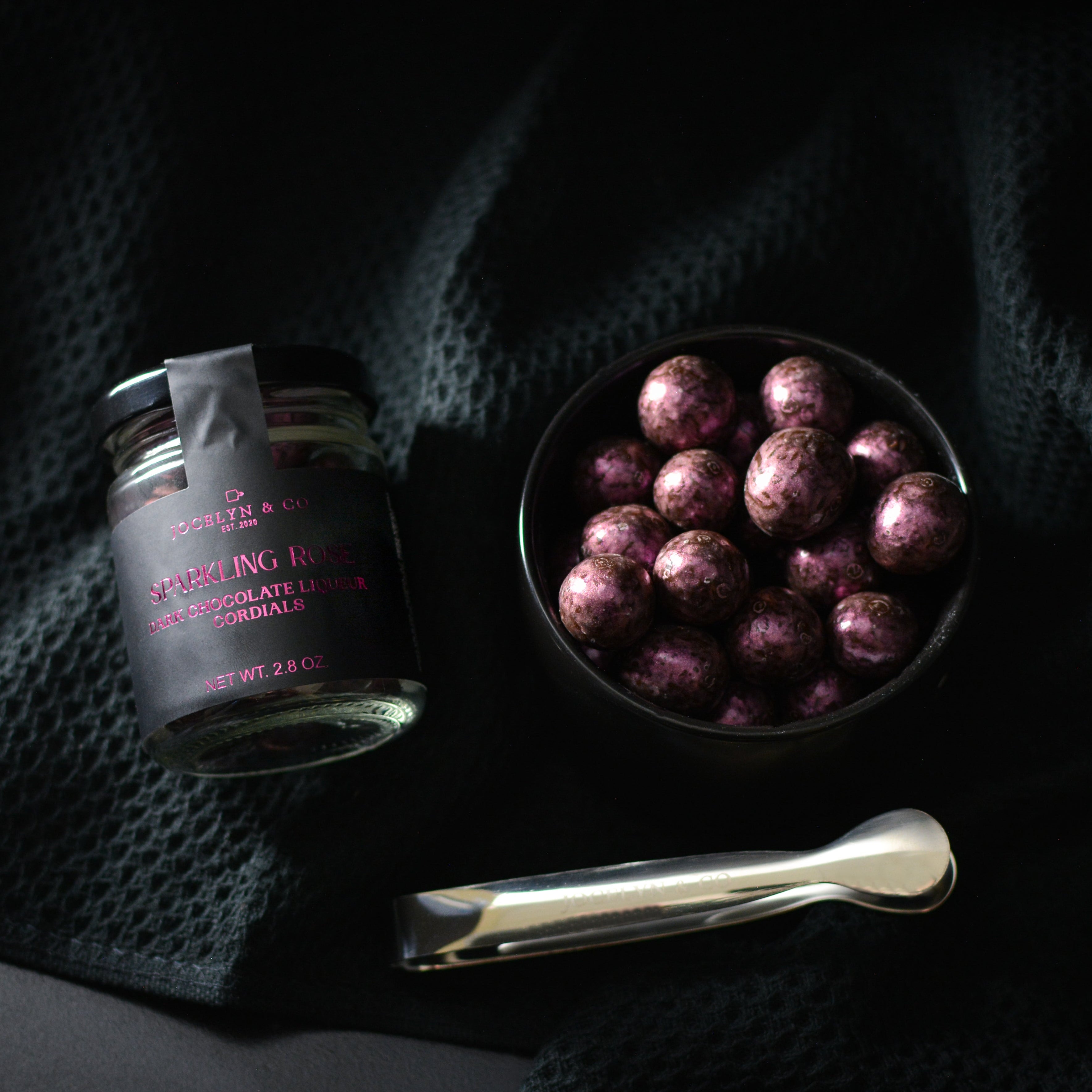 Sparkling Rose Cordials