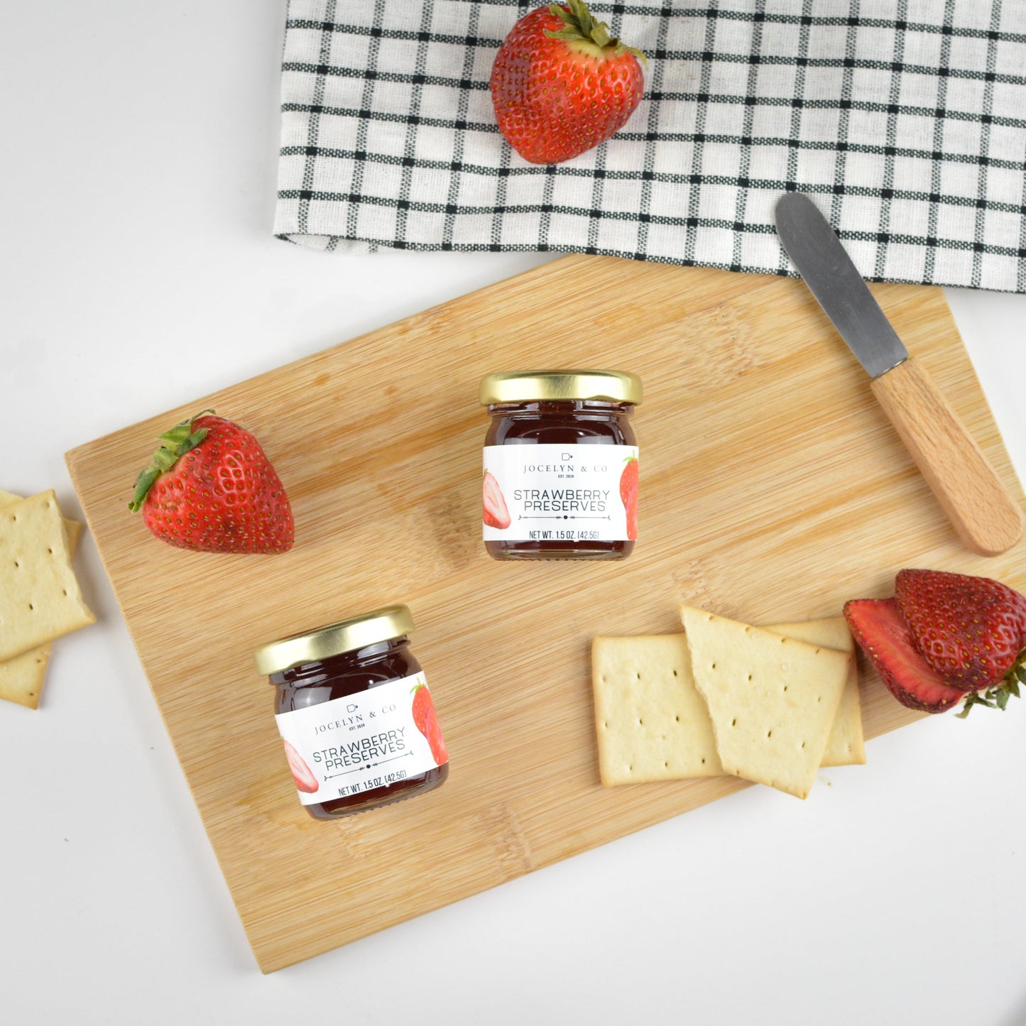 Private Label Packaging Only for Strawberry Preserves-250