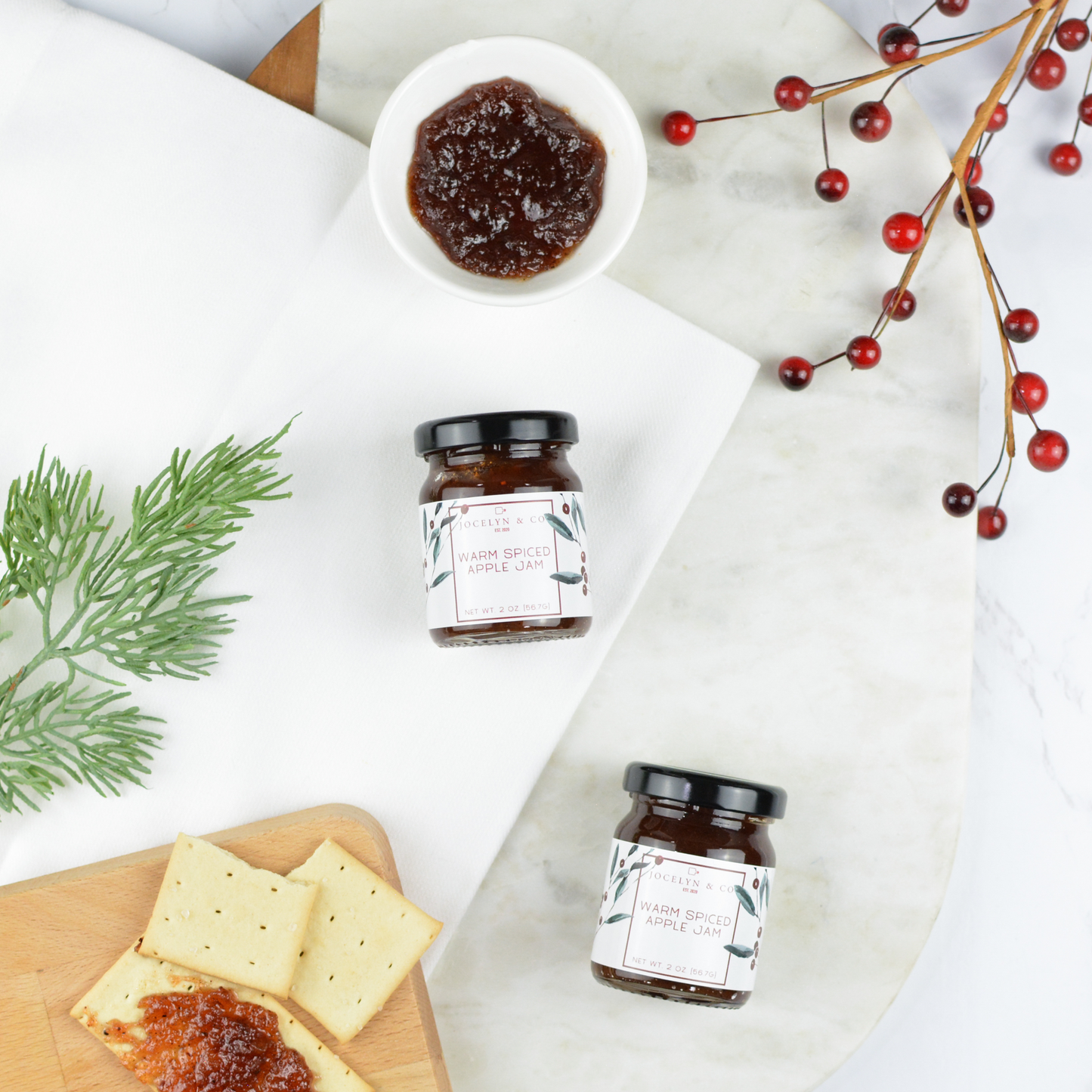 Holiday Warm Apple Spiced Jam