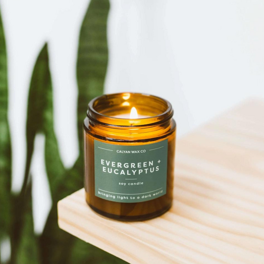 Evergreen & Eucalyptus Candle