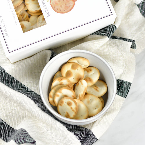 Black & Gold Water Crackers