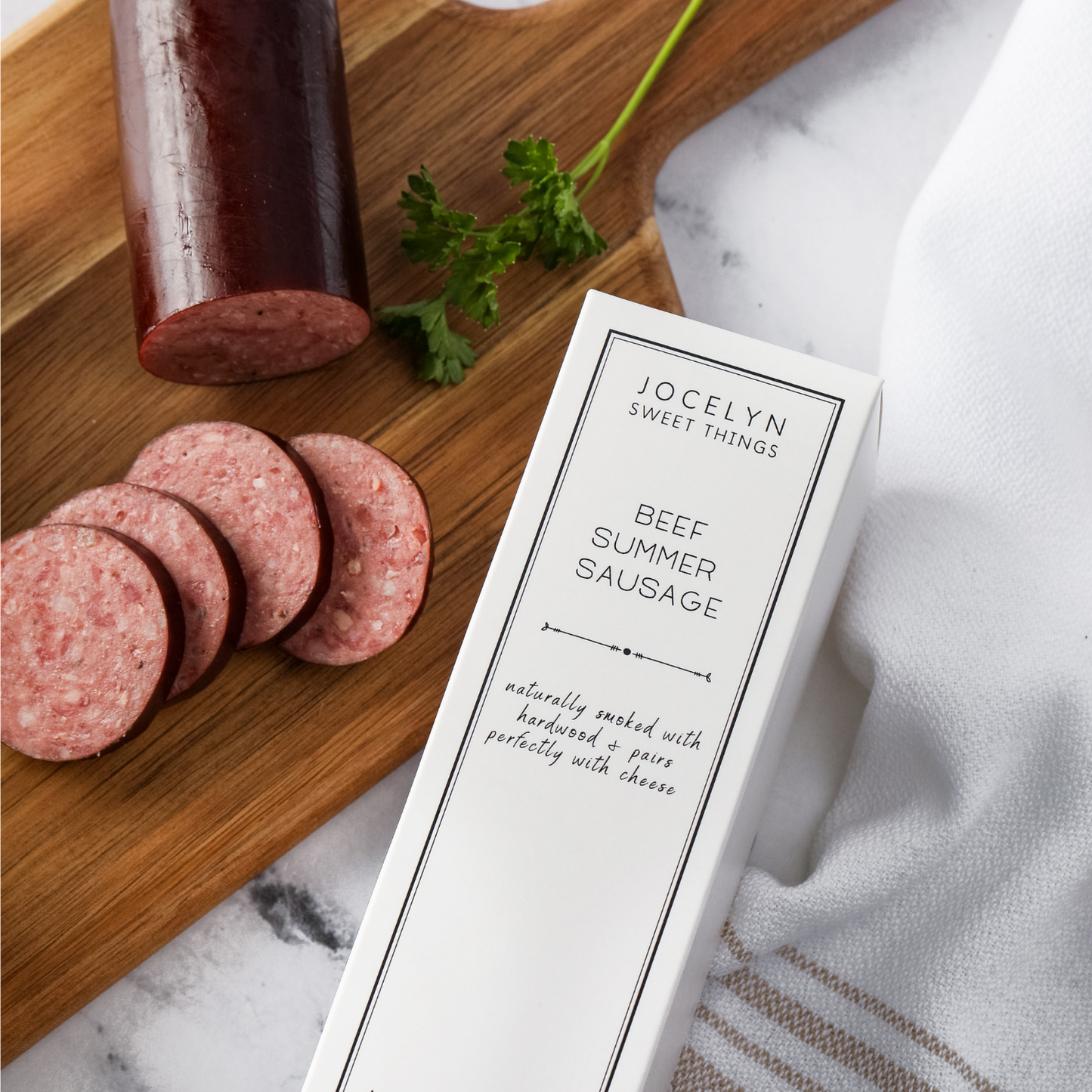 Private Label Packaging Only for Beef Summer Sausage-500