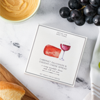 Jocelyn & Co. Cabernet Sauvignon Cheddar Cheese Spread packaging detail